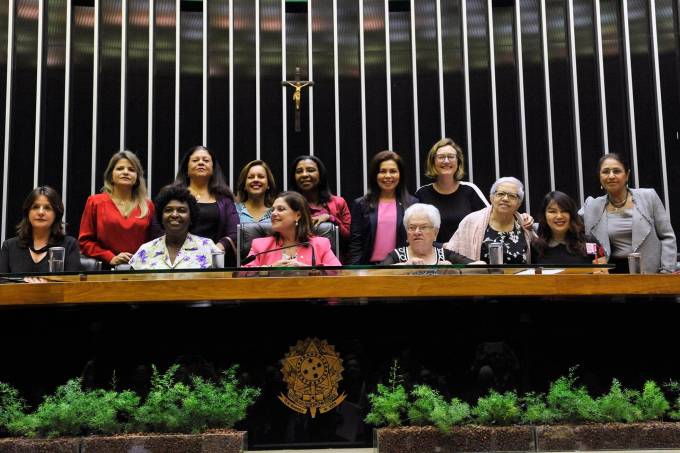 O número de mulheres na Câmara cresce a cada eleição desde 2002. Os espaços delas no parlamento, porém, seguem limitados. Foto: Luis Macedo/Agência Câmara