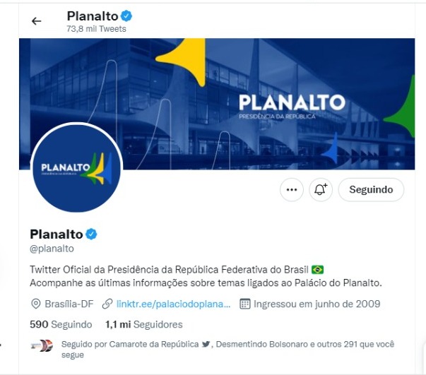 Twitter Planalto