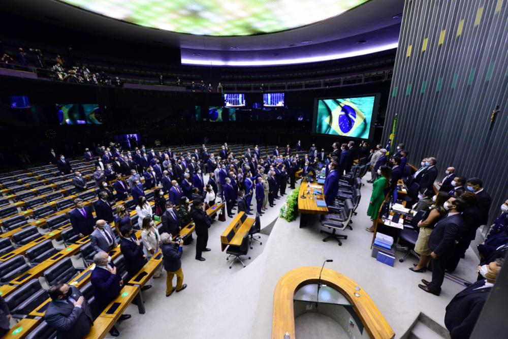 Sessão do Congresso Nacional de abertura do ano legislativo. Foto: Nilson Bastian /Câmara dos Deputados
