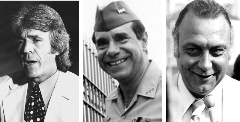 A santíssima trindade da tortura na ditadura de 1964: Pedro Seelig, Carlos Ustra e Sérgio Fleury. Foto: reprodução
