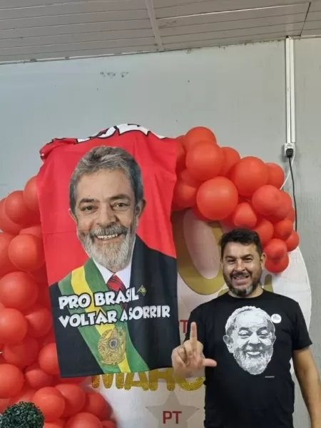 Justiça do Paraná acatou a denúncia do Ministério Público contra Jorge Guaranhos, autor do assassinato de Marcelo Arruda, tesoureiro do PT. Foto: Reprodução/Twitter