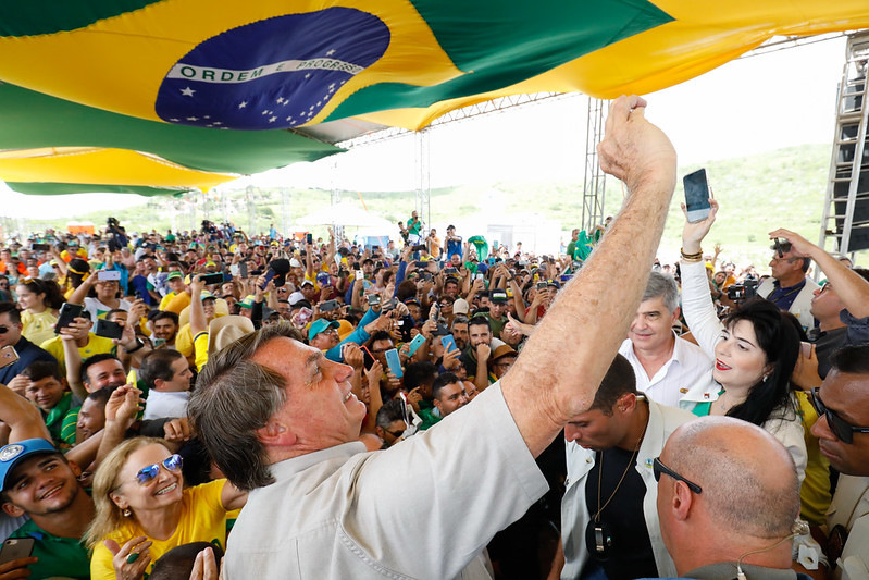 Candidato à reeleição, o presidente Jair Bolsonaro informou à Justiça Eleitoral possuir R$2.317.554,73 em bens. Foto: Alan Santos/PR