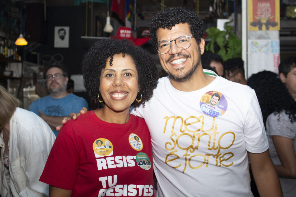 Servidores públicos, Roseli Faria e Marivaldo Pereira são dois candidatos do DF contemplados na iniciativa Quilombo nos Parlamentos. Foto: Arquivo pessoal