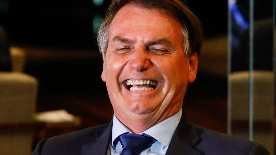 O presidente Jair Bolsonaro tem em seu repertório dezenas de falas de cunho sexual e incompatíveis com o cargo de presidente da República. Foto: Alan santos/PR