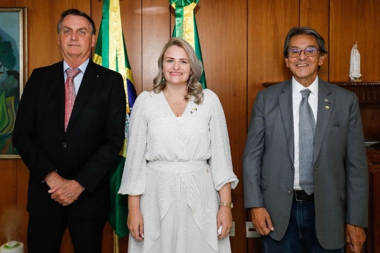 O presidente Jair Bolsonaro (PL) se encontrou com Roberto Jefferson no Palácio do Planalto em ao menos três oportunidades. Foto: Reprodução/Instagram