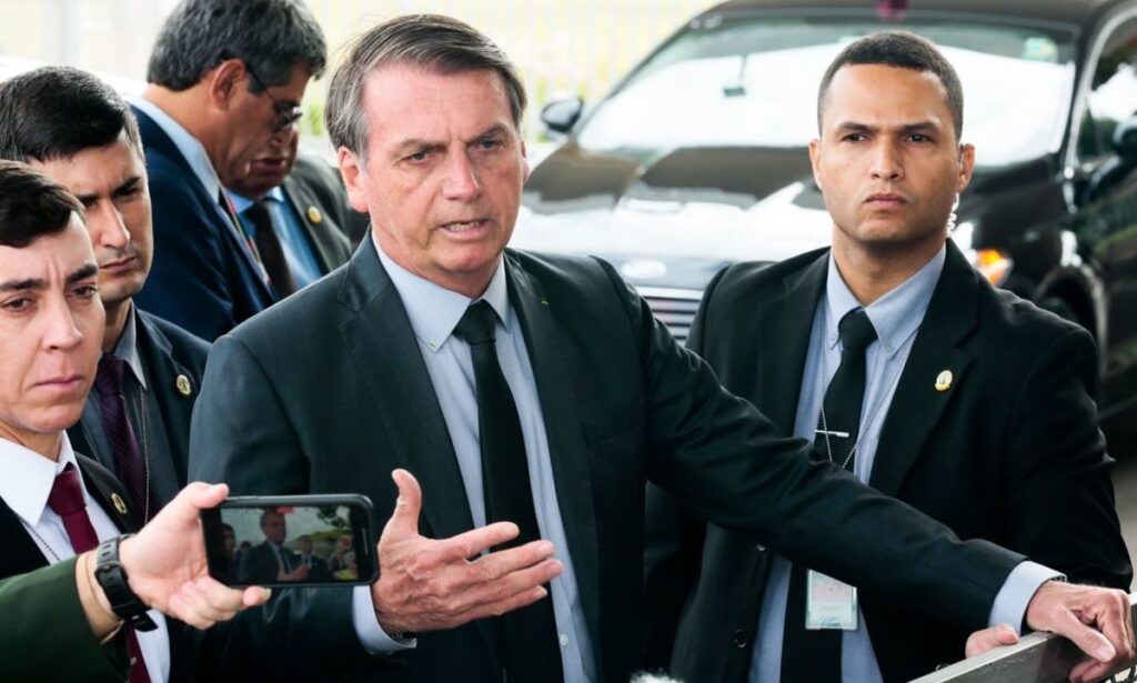 Jair Bolsonaro não respondeu às perguntas dos delegados da Polícia Federal sobre denúncias de tentativa de golpe de Estado. Foto: Antônio Cruz/Agência Brasil