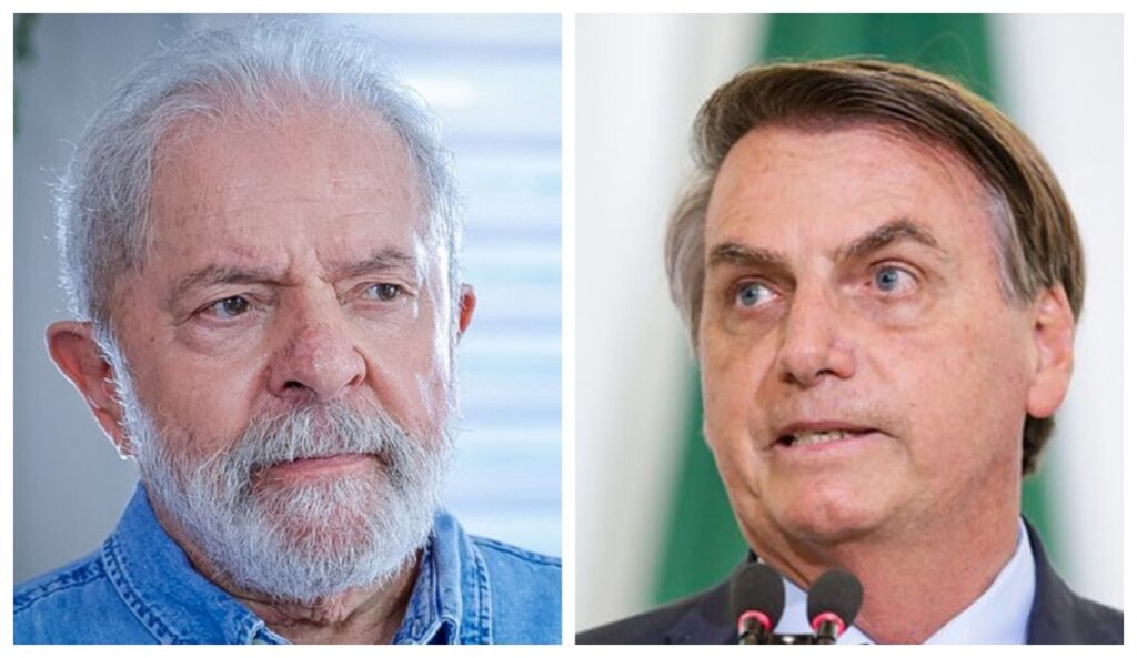 Pesquisas eleitorais preservam margem apertada para os dois candidatos na véspera do segundo turno, mas Lula segue na frente. Fotos: Ricardo Stuckert e Caroline Antunes/PR