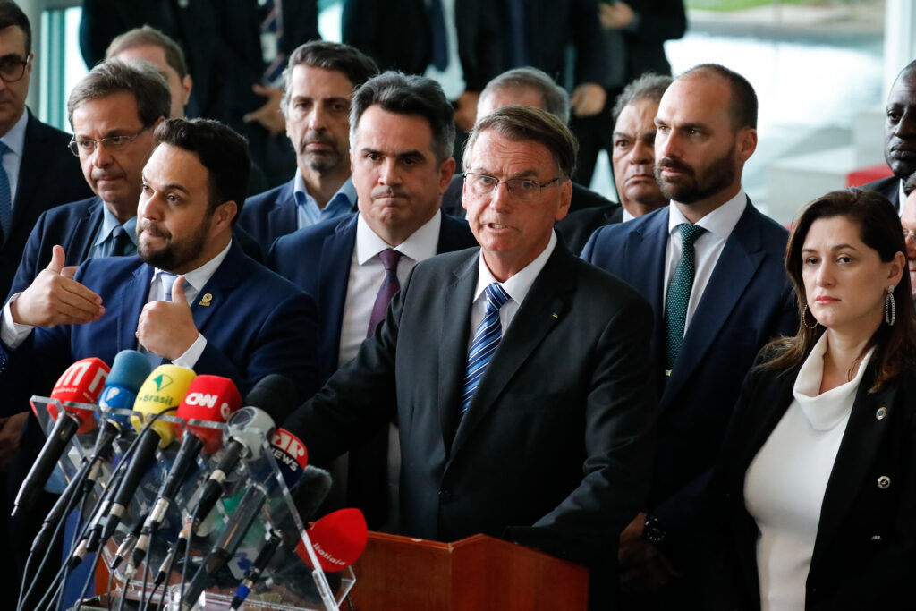 Parlamentares da oposição na Câmara não enxergam a inelegibilidade de Bolsonaro como uma ameaça de curto ou longo prazo para o bloco. Foto: Isac Nóbrega/PR