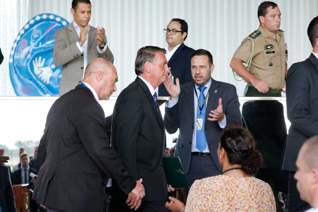 Presidente Jair Bolsonaro reduziu ritmo de trabalho após o primeiro turno das eleições. Foto: Isac Nóbrega/PR