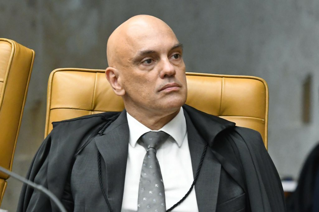 Alexandre de Moraes incluiu Marcos do Val em inquérito em função das contradições sobre suposto golpe em seus depoimentos. Foto: Carlos Moura/STF