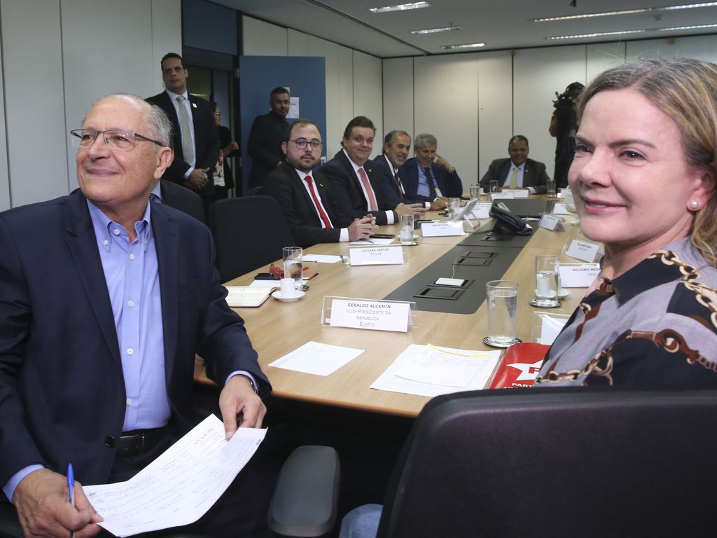 Reunião do Conselho Político do governo de transição no Centro Cultural Banco do Brasil (CCBB). Foto: Antonio Cruz/ABr