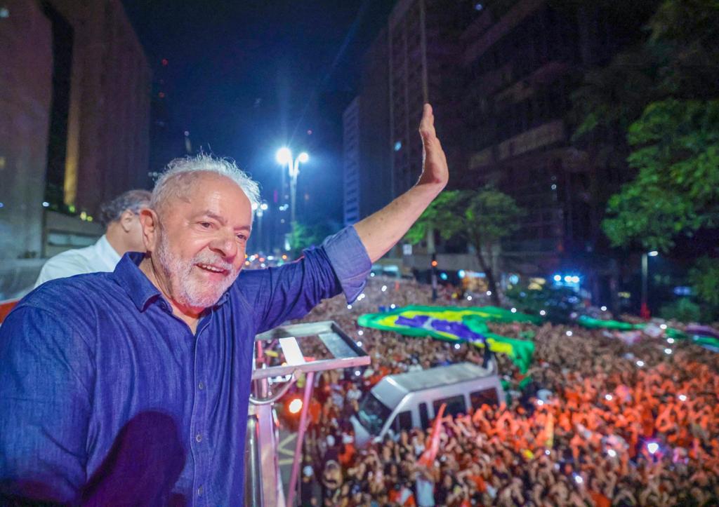O presidente eleito Lula (PT) recebeu nesta quarta-feira (16) uma carta de compromissos e propostas para a transição climática da Amazônia. Foto: Ricardo Stuckert