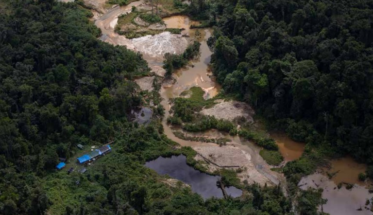 Frente Parlamentar da Mineração Sustentável quer debater a questão do garimpo ilegal na Amazônia, cogitando inclusive a legalização.. Foto: Bruno Kelly/Yanomami sob ataque