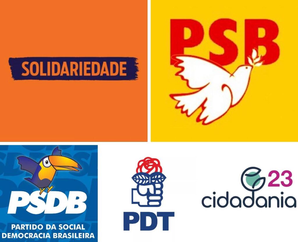 Carta Aberta aos amigos do PSDB, PSB, PDT, CIDADANIA e Solidariedade. O centro democrático vem experimentando grave esvaziamento desde 2018. Foto: Reprodução