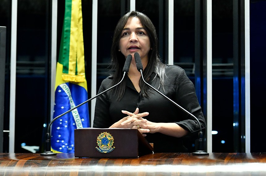 Eliaziane Gama será a relatora da CPMI dos Atos Golpistas. Foto: Waldemir Barreto/Agência Senado