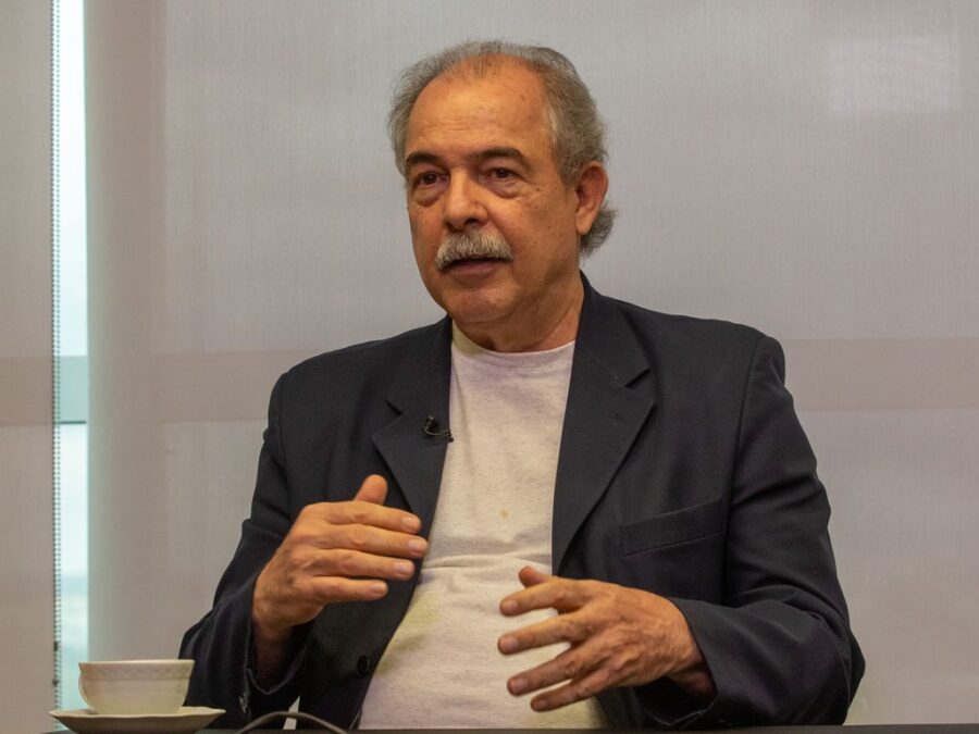 Presidente do BNDS Aloizio Mercante, fez debates históricos com Reinaldo Azevedo. Foto: Antônio Cruz/Agência Brasil