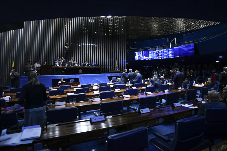 o Plenário do Senado Federal aprova os acordos multinacionais estabelecidos entre Brasil e Peru e, também, entre Brasil e Marrocos. Foto: Edilson Rodrigues/Agência Senado