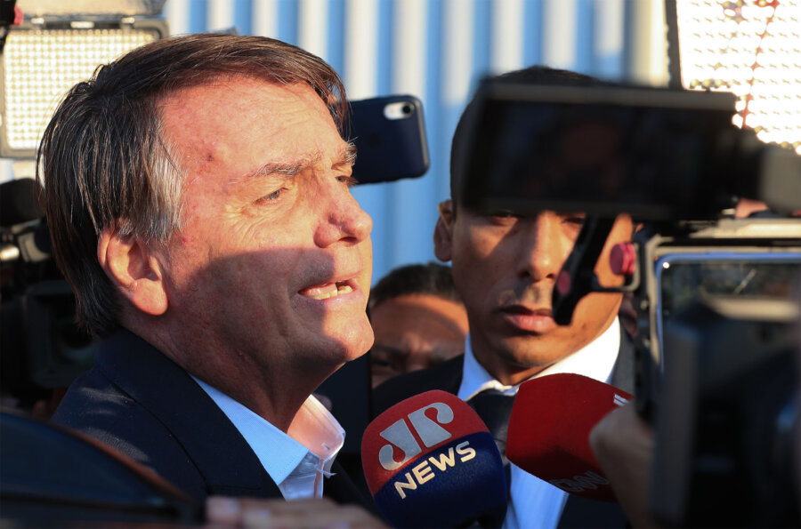 O ex-presidente Jair Bolsonaro. Foto: Lula Marques/Agência Brasil.
