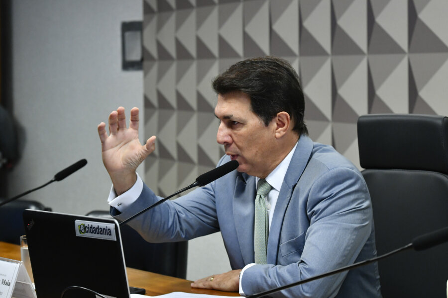 Presidente da CPMI proibiu o fotógrafo Lula Marques, da EBC de acompanhar as reuniões do colegiado de forma presencial. Foto: Geraldo Magela/Agência Senado