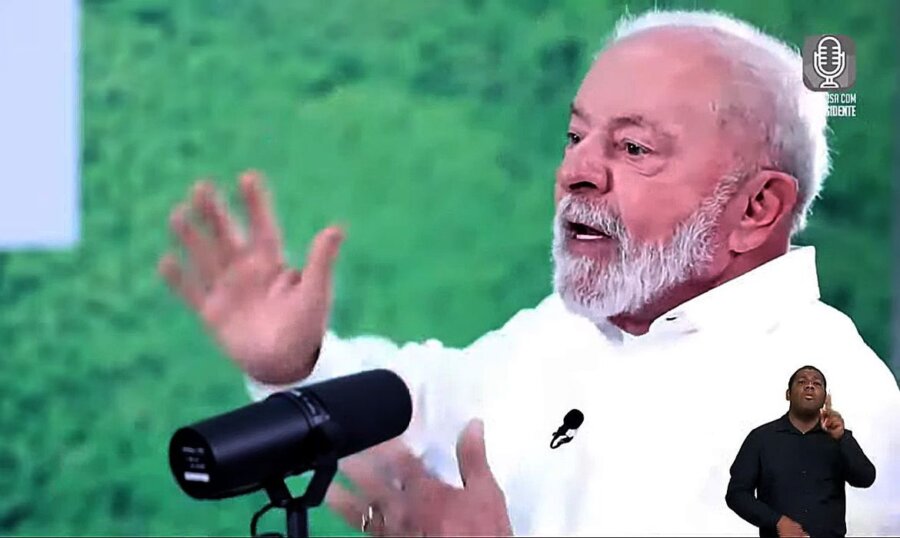 Lula disse em Belém que nunca foi tão urgente retomar e ampliar a cooperação entre países da região da Amazônia.Imagem: CanalGOV