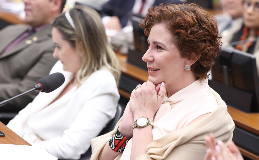 A deputada Carla Zambelli (PL-SP). Foto: Myke Sena/Câmara dos Deputados