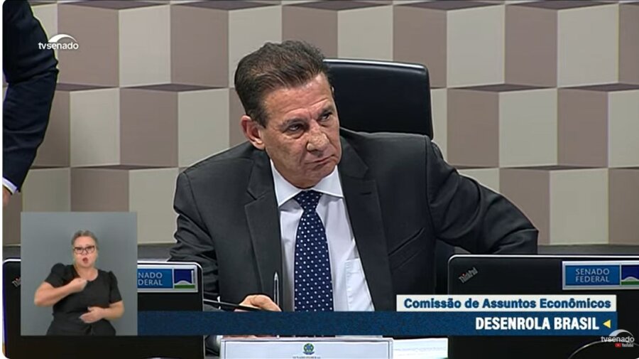 A Comissão de Assuntos Econômicos (CAE) do Senado analisa nesta quinta-feira (27) a  análise do Desenrola Brasil, programa de renegociação de dívidas que prevê regras e limites para os juros do rotativo do cartão de crédito (PL 2.685/2022). Foto: reprodução