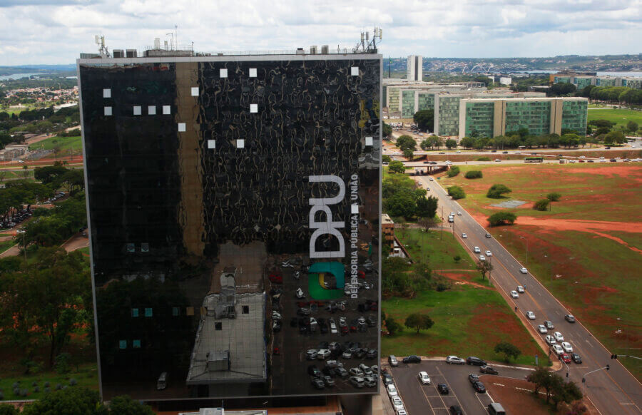 Fachada da sede da DPU, em Brasília. Foto: Ailton de Freitas / DPU