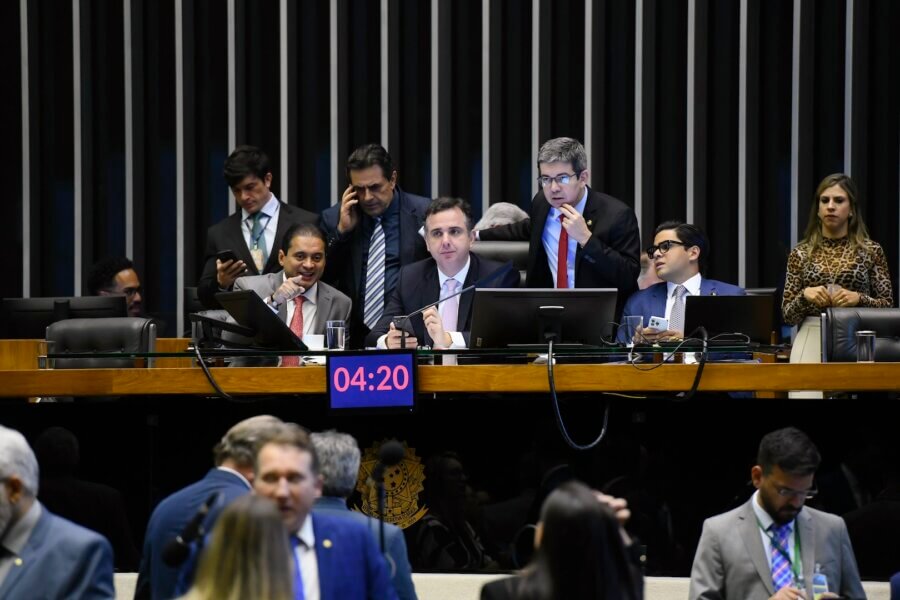Apoio ao PL das saidinhas beirou a unanimidade no Senado, com votos contrários apenas de Rogério Carvalho e Cid Gomes. Foto: Marcos Oliveira/Agência Senado
