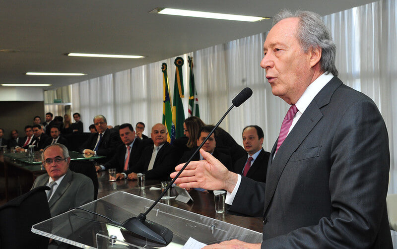 Lewandowski esteve reunido com Lula e o atual ministro da Justiça Flávio Dino, para definir os trâmites da transição. Foto: Divulgação