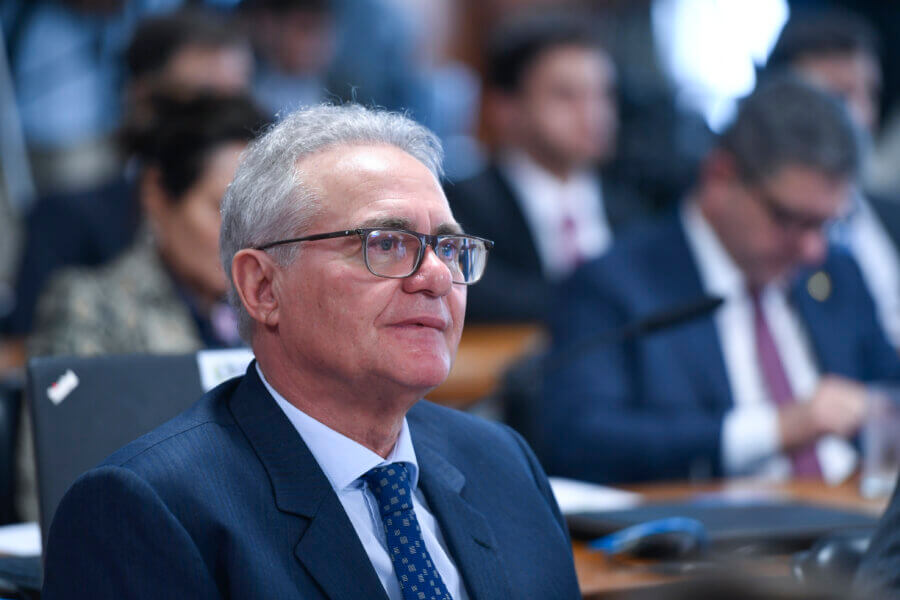 Renan Calheiro (MDB-AL) irá assumir o comando da Comissão Mista de Controle das Atividades de Inteligência em fevereiro. Foto: Edilson Rodrigues/Agência Senado