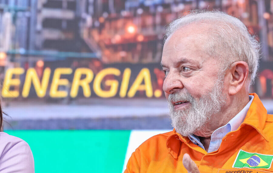 Em discurso para petroleiros em Pernambuco, o presidente Lula teceu críticas ao ex-presidente Jair Bolsonaro, chamando-o de "psicopata". Foto: Ricardo Stuckert/Planalto