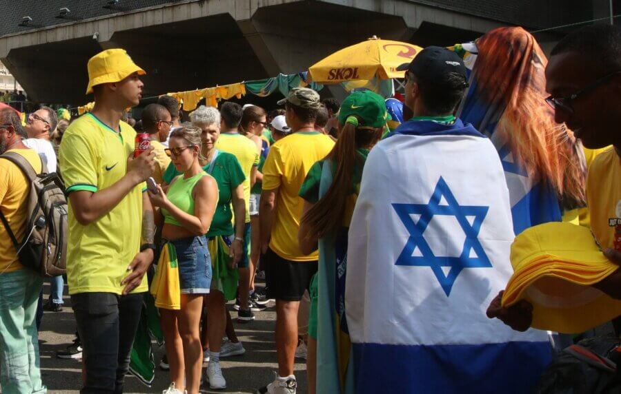 Entidades de representação judaicas temem apropriação de símbolos nacionais pela extrema-direita brasileira. Foto: Rovena Rosa/Agência Brasil