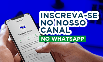 Banner Canal no WhatsApp