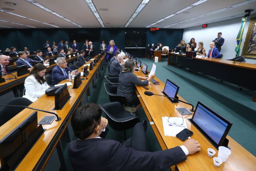 CCJ discute projeto de lei que entrega aos estados o poder de legislar sobre o controle de armas, abrindo margem para flexibilização. Foto: Vinicius Loures/Câmara dos Deputados