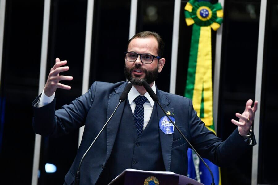 Jorge Seif, senador do PL que usou R$ 32 mil em dinheiro público para ir a ato de Bolsonaro