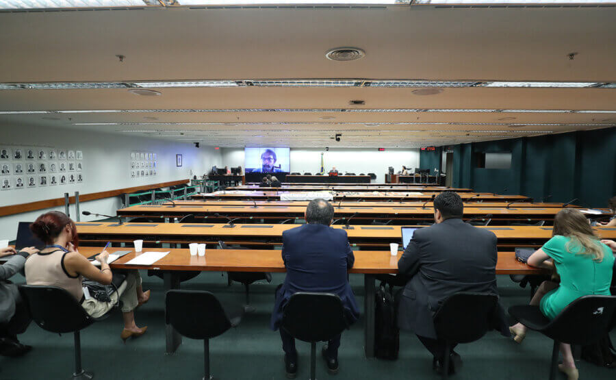Audiência pública na Comissão do Meio Ambiente da Câmara, em 2023. Foto: Bruno Spada/Câmara dos Deputados