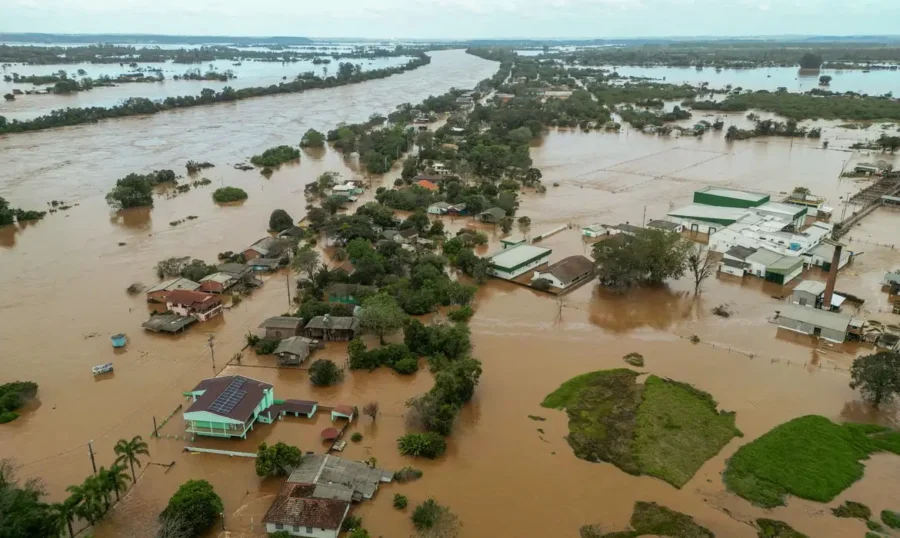 O orçamento previsto em 2024 para gestão de riscos e de desastres, como as chuvas no RS, é de R$1,9 bi, 70% superior ao do ano passado. Foto: Agência Brasil