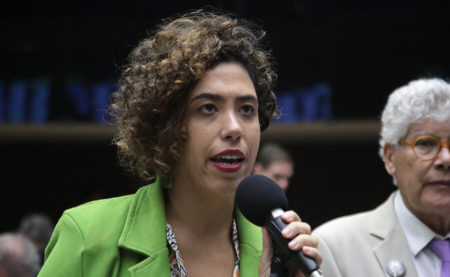 A deputada Talíria Petrone foi confirmada pelo Psol como candidata a prefeita de Niterói. Foto: Zeca Ribeiro/Câmara dos Deputados