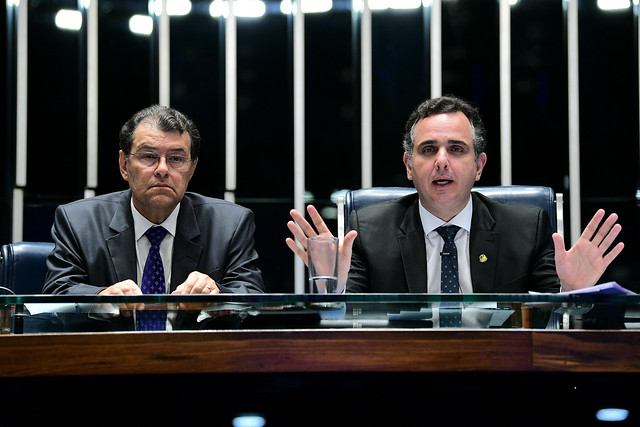 Para o relator Eduardo Braga (MDB-AM), desafio é difícil: projeto que regulamenta a reforma tributária possui mais de 1,6 mil emendas Foto: Pedro França/Agência Senado