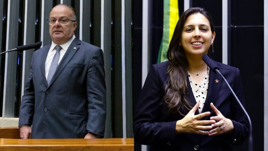 Disputam o segundo turno em Natal Paulinho Freire e Natália Bonavides. Foto: Câmara dos Deputados