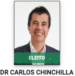 Dr. Carlos Chinchilla (Podemos), prefeito eleito de Santa Isabel (SP)