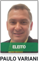 Paulo Variani (Novo), vereador eleito em Salto Grande (SP)