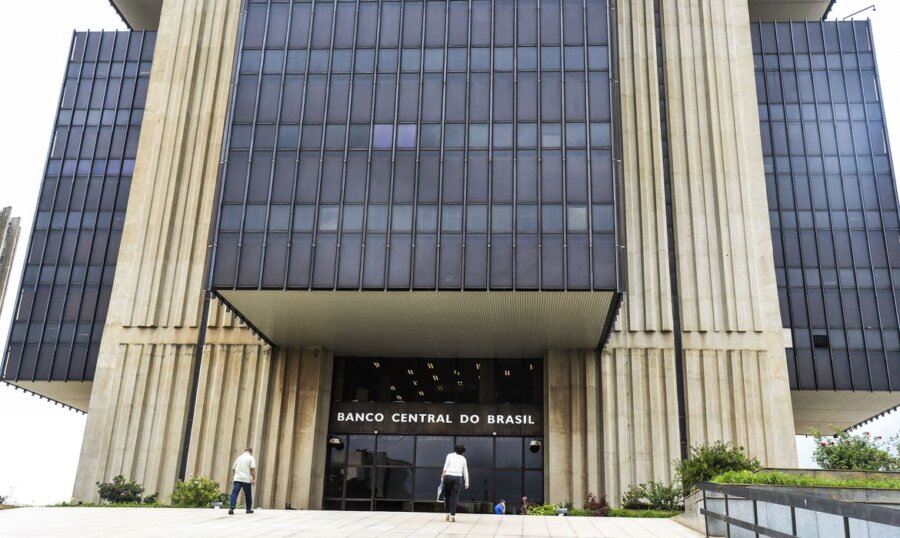 Fachada do Banco Central, autarquia na mira da PEC 65/2023. Foto: Marcelo Casa Jr./Agência Brasil