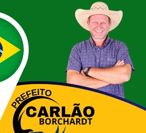 Carlão Borchardt (PL) foi eleito prefeito de Tabaporã (MT). Foto: Reprodução/Instagram