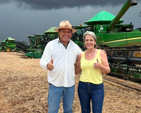 Barga Rosa (União Brasil) foi eleito prefeito de Guiratinga (MT). Foto: Reprodução/Instagram