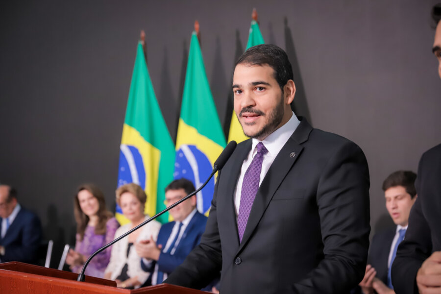 Advogado-geral da União, Jorge Messias chama explosões na Praça dos Três Poderes de ataques. Foto: Renato Menezes/AsocmAGU