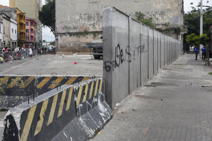 O prefeito Ricardo Nunes pede que o ministro Alexandre de Moraes rejeite ação de Psol que pede pela derrubada de muro em Cracolândia Foto: Paulo Pinto/Agência Brasil