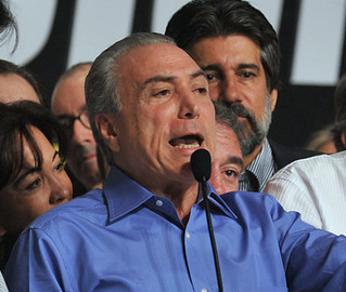 Com ampla maioria dos votos dos convencionais, Michel Temer torna-se o candidato a vice na chapa de Dilma Rousseff, do PT